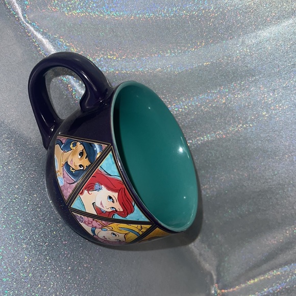 Disney princess mug large wide purple soup coffee bar ware drinkware cup - Picture 5 of 7